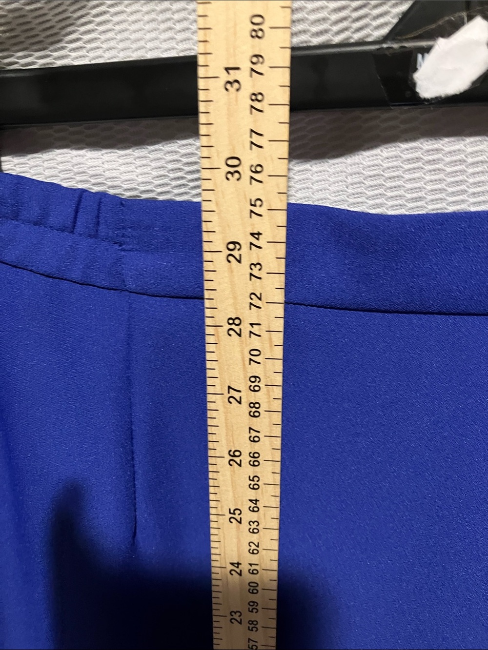 Sleek Cobalt Blue Pencil Skirt - Women's Tailored Fit - Picture 6 of 10